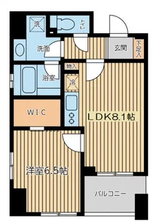 CITY SPIRE 芝公園【10階】の間取り