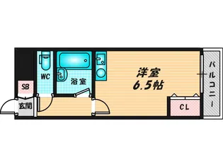 布施オーク5【3階】の間取り