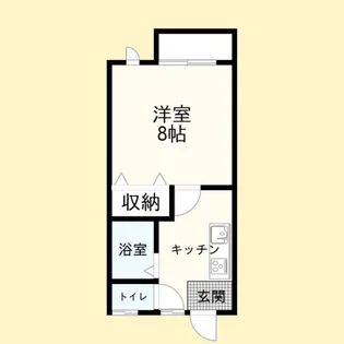 カルチェ希望ヶ丘【1階】の間取り