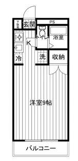 エイチ.エスマンション 1【1階】の間取り