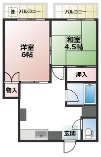 第一和光ビル【8階】の間取り
