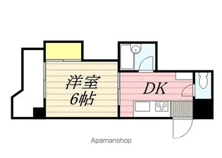 シュラインはこざき【3階】の間取り
