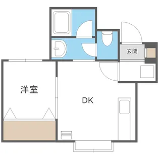 サンコート元町【3階】の間取り