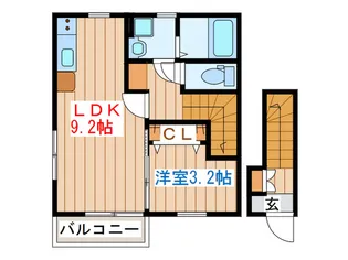 VoLver T&M.VII【2階】の間取り