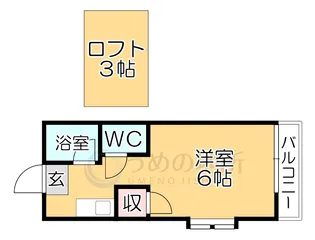 ドルフィンハイム【2階】の間取り