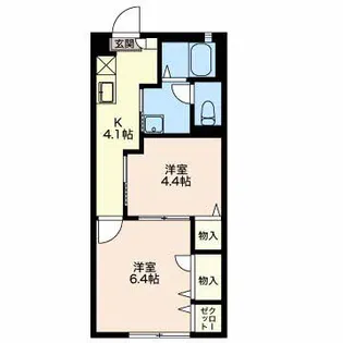 セロニアス 203【2階】の間取り