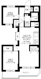 PALWISH三鷹【3階】の間取り