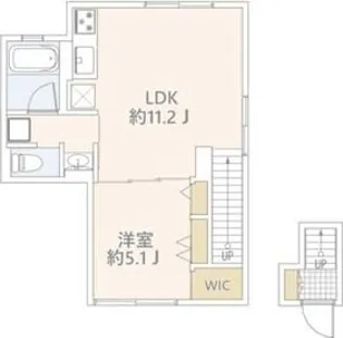 GranDuo代沢III【2階】の間取り
