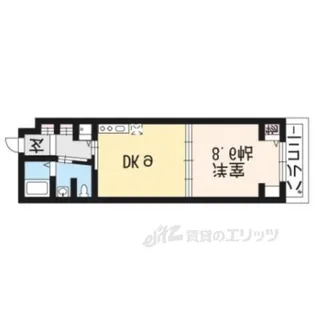 CLASICO北御所【2階】の間取り