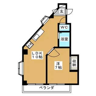セタガヤフラット【4階】の間取り
