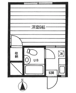 ロウタスI【2階】の間取り
