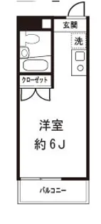 マンションソレイユ【2階】の間取り
