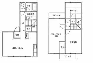 セジュールの間取り