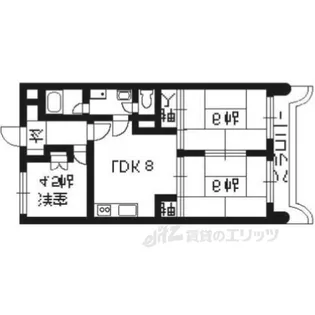ベアーレ芳樹【2階】の間取り