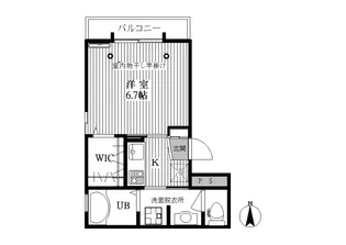 セレーノ弥生【3階】の間取り