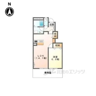 ラッペル【1階】の間取り