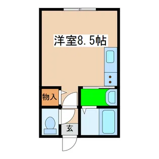 スペースコア【1階】の間取り