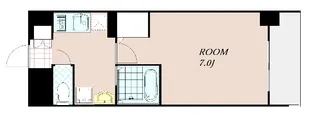 ラナップスクエア京都鴨川【2階】の間取り