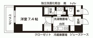 ビオス天王寺【9階】の間取り