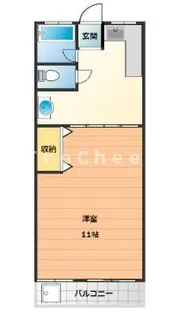 西武保谷マンション【5階】の間取り