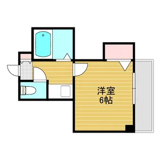 ポニークレスト上新庄【4階】の間取り