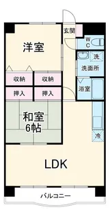プレステージ27【2階】の間取り