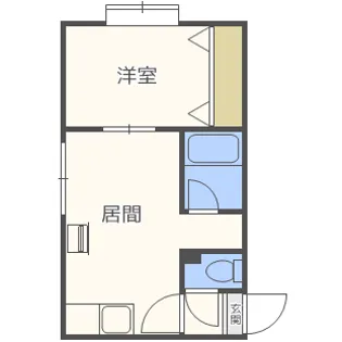 第31森宅建マンション【3階】の間取り