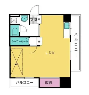 紀水荘【3階】の間取り