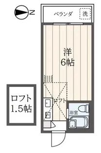 ケータス永福【2階】の間取り