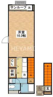 フォレストヒルズM【2階】の間取り