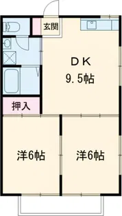 ハイムベルグ 95【1階】の間取り