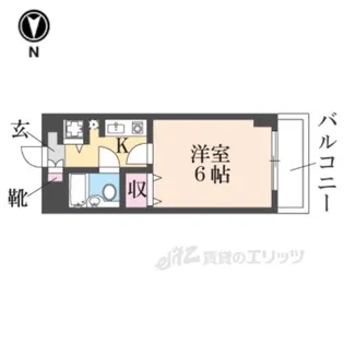 シティパレスJR奈良P7【2階】の間取り