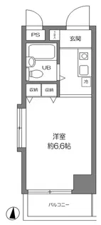グランドゥール浅草【5階】の間取り