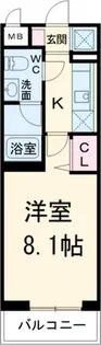 びゅうコート国府津【2階】の間取り
