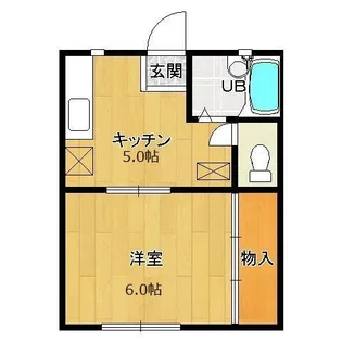 フォーブル赤羽台II【1階】の間取り
