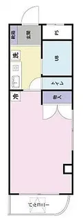 パークサイドハイツ【3階】の間取り