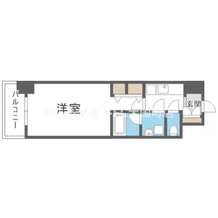 セイル淀屋橋【9階】の間取り