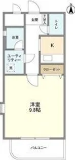 エルムアベニュー藤【2階】の間取り