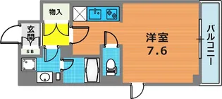 ガーデンハウス柿の木坂【5階】の間取り