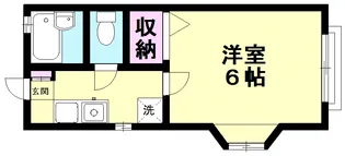 アイ三田【2階】の間取り