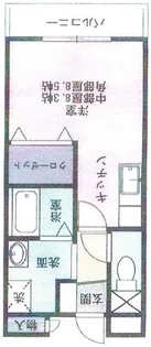 クレールアルカンシェル【2階】の間取り