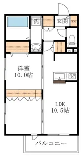 フローリア【2階】の間取り