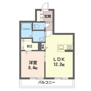 フローラ新松戸C【3階】の間取り