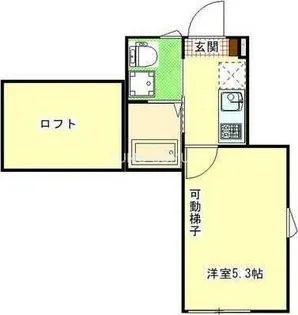 TAPETUM横濱【2階】の間取り