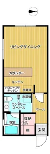 広瀬町コーポ【3階】の間取り