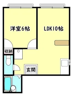 大阪府寝屋川市萱島東2【マンション】の間取り