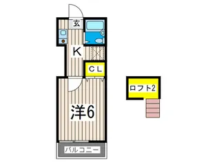 コ-ポ金沢八景【2階】の間取り