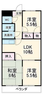 ア・ラ・モード21【4階】の間取り