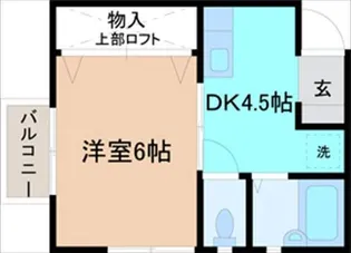 ベル&ウッド【2階】の間取り