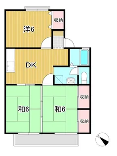 メゾン平成【2階】の間取り